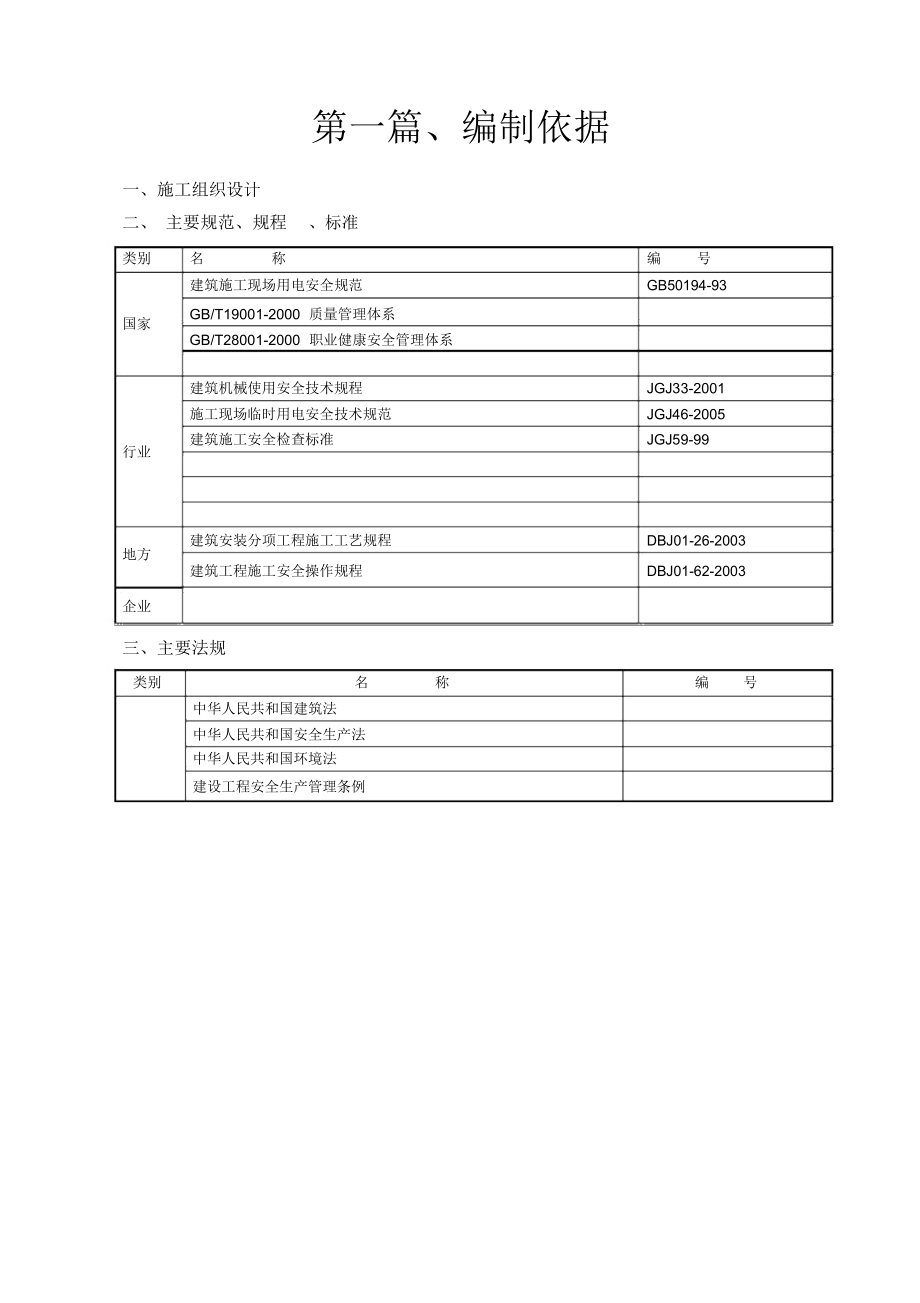 土地整治安全施工方案.doc