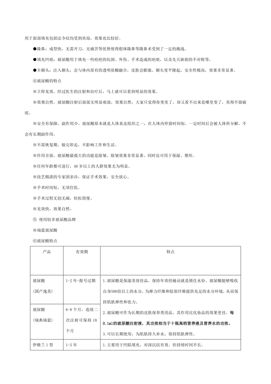 微整形培训草案.doc