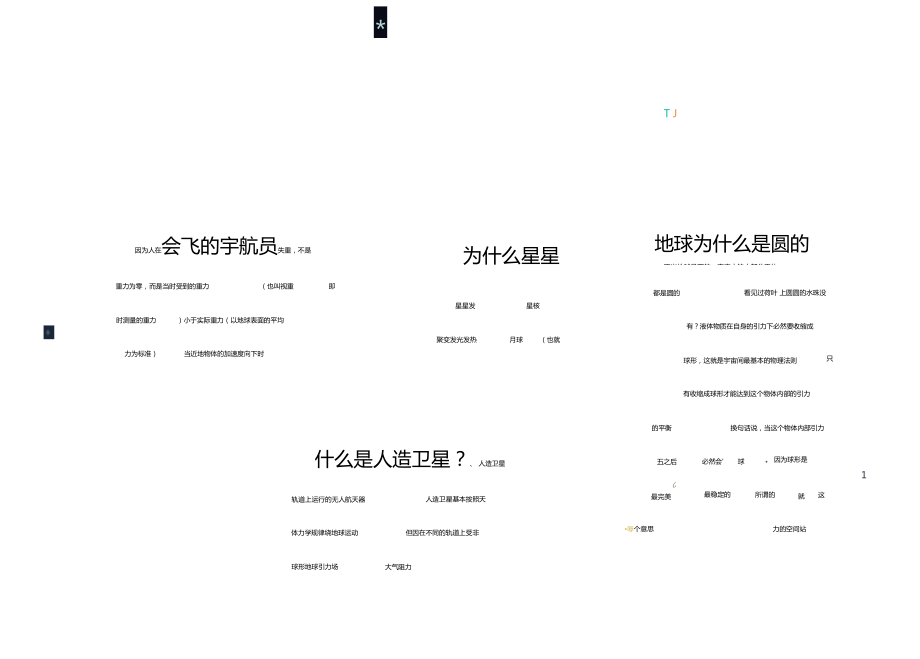 卡通科技小报手抄报模板.doc