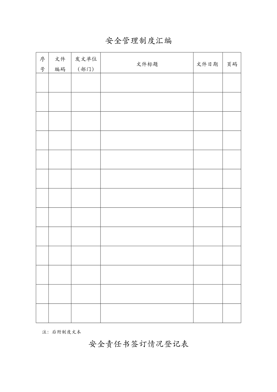 学校安全工作台账模板32张.doc