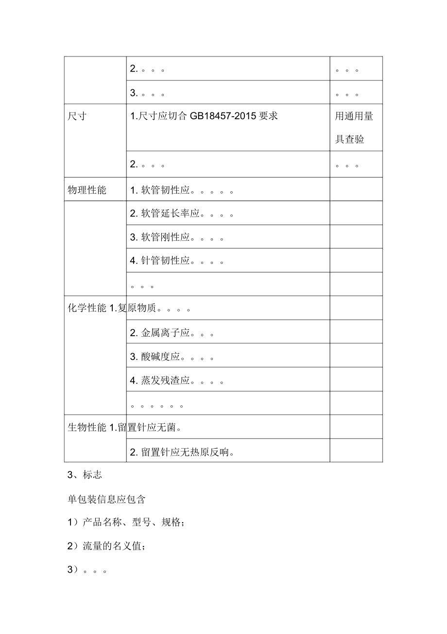 医疗器械注册研究性资料模板.doc